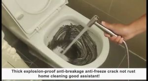 304 Stainless Bidet Spray Shower Toilet Sprayer Flushing Washer Bathroom Pressurized Bidet Set (Sprayer + Holder + 1.5m Stainless Steel Hose + T-Adapter + Tape)