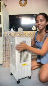 Air cooler 20L capacity water tank electric fan conditioner cooler cooler fan wide-angle small cooling air Treatment air coolers tower portable Air cooler portable aircon for living room for room for bedroom