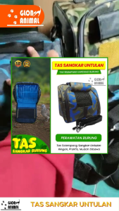 TAS SANGKAR UNTULAN tas selempang kandang burung untulan mini lovebird