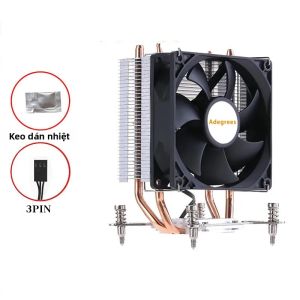 Tản Nhiệt Khí CPU Heat Pipes Cho Intel LGA 775 1150 1151 1366 1155 1156 X79 1200 X99 - Bộ Tản Nhiệt 2/4/6 Cánh Quạt Với 7 Cánh Quạt