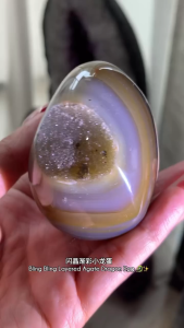 🐉✨ Sparkling Layered Agate Dragon Egg🐉✨ 闪晶渐彩小龙蛋