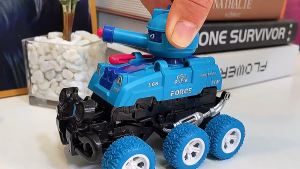 Transforming Tank Car Toy Rescue Bots - One-Press Launch & Go Action Robot Vehicle for Endless Adventure