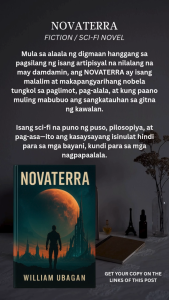 Novaterra by William Ubagan l Fiction l Sci-fi Novel l Pocketbook