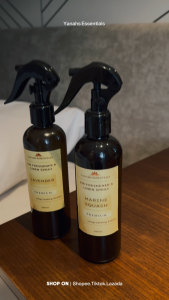 Premium Fresh Bamboo Air Freshener & Fabric Linen Spray – Alcohol-Based Disinfectant with Deodorizer