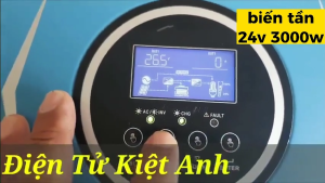 Biến tần độc lập 3KW 24V áp cao 55V-450V sạc MPPT 80A SP-3200- SP-3200VA/3000W
