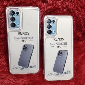 Softcase Oppo Reno 5 Reno 5 Pro Silikon Casing Case Bening Transparan