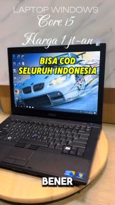 Laptop Dell Latitude E6410 Core i5 | RAM 4GB | HDD 320GB | Windows | Siap Pakai | Murah & Bergaransi