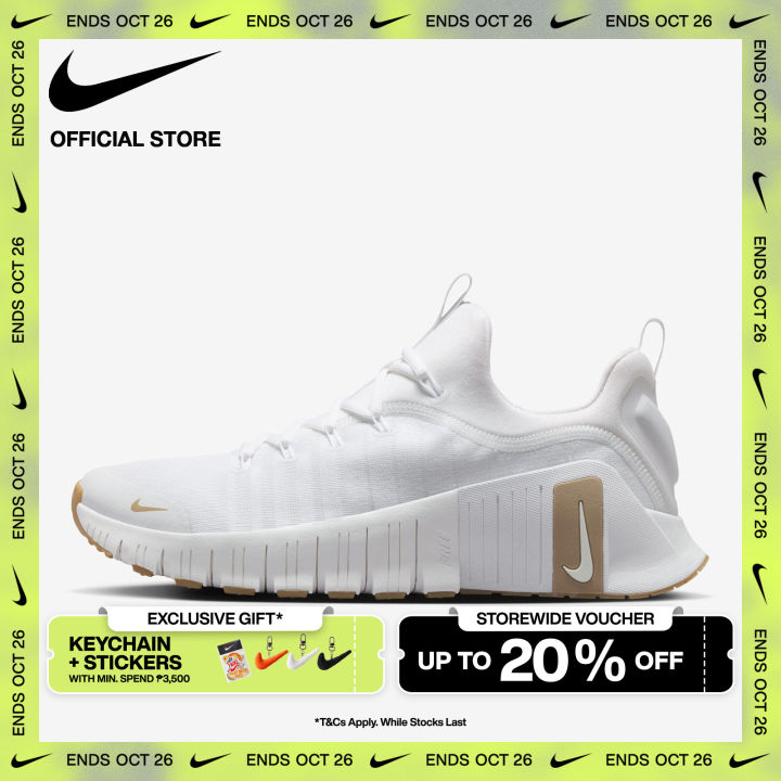 Nike Men's Free Metcon Workout Shoes White