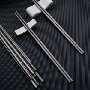 Thìa Bằng Titan Nguyên Chất Nhẹ Siêu Chống Thấm Nước Dùng Ngoài Trời Du Lịch Di Động Chống Bỏng Cấp Thực Phẩm Kháng Khuẩn Chống Mốc