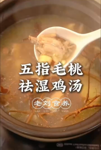 Ngũ chỉ mao đào (đào ngũ vị tử) dùng nấu canh gà
