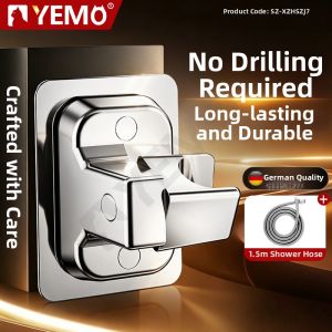 YEMO | Drill-Free Adjustable Universal Shower Head Bracket
