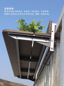 Folding Bar Balcony Railing Hanging Table For Home Multi-Function Hanging Outdoor Tea Table Balcony Occasional Table Folding