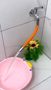 Vòi Nước Xoay 360° 20/30/50cm - Tặng Nối Đa Năng | Chảy Mạnh Không Rò Rỉ