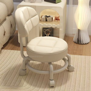 BAIXITANG | Omnidirectional Wheels Baby Learning to Walk Stool Round