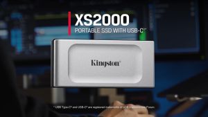 Kingston XS2000 External Solid State Drive (SSD) USB Type-C 3.2 Gen 2x2 Portable Drive 500GB/1TB/2TB/4TB