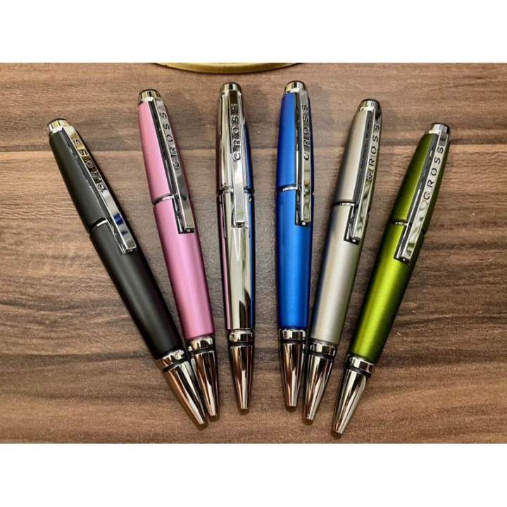 Cross Edge Rollerball Gel Ink Pen Stationery Pen Chrome