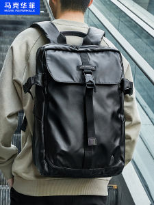 Mark Fairwhale Business Casual Commuter Laptop Backpack Large Capacity Mens Bag Travel Basketball Bookbag Soft Shoulder Straps