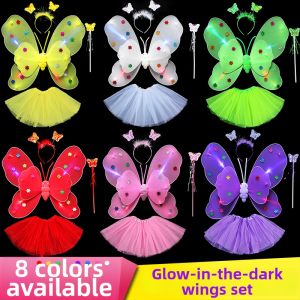 SHENGQUAN | Angel Butterfly Demon Wings Dress Up Costume For Kids