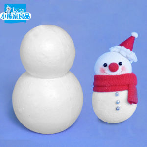 Christmas Handmade DIY Small Jewelry Kindergarten Foam Snowman DIY Material Homemade Christmas Gift Handmade