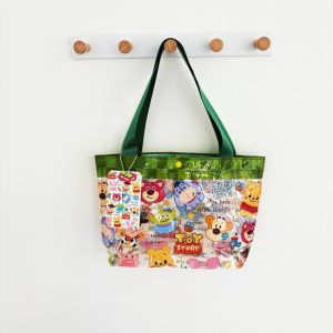 Cute Capybara Jelly Bag Transparent Handheld PVC Beach Bag Nursery Souvenir Gift Bag Waterproof Cartoon Anime Shoulder Bag