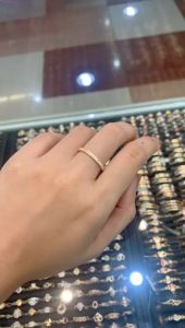 CINCIN WANITA EMAS KADAR 300 & KADAR 375 CINCIN EMAS MUDA MURAH CINCIN MODEL BARU ADA SURATNYA CWK 214
