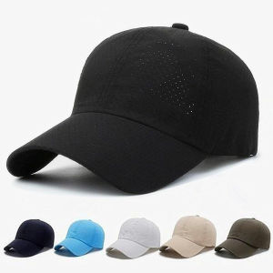 Sports Cap Plain Mesh Baseball Cap Snapback Mesh Baseball Hat Breathable Lightweight Net Cap Outdoor Activities Running Cap