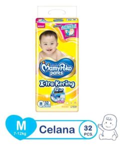 PROMO MAMYPOKO X-TRA KERING PANTS NB-S 44 S38 M32  L28 XL26 XXL24 POPOK BAYI POPOK SEKALI PAKAICELANAPEREKAT