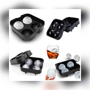 พิมพ์ ซิลิโคน พิมพ์น้ำแข็ง วุ้น 4ช่อง พร้อมฝาปิดซิลิโคน CH0039