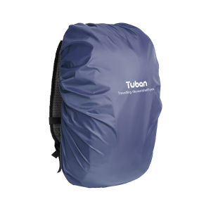 Waterproof Hiking Backpack Cover Dustproof Mudproof Double Shoulder Bag with Pull Rod Outdoor Sports Bag Accessories for Students