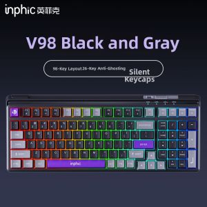 inphic | Mech Style Silent 98 Keys Keyboard