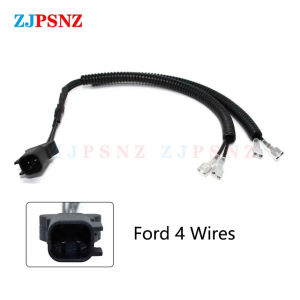 Car Horn Plug 4Wire Dedicated Snail Horn Male Socket Conversion Plug Auto Speakers Single Horn Refit Double Horn Corrugated Tube