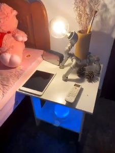 Rococo Bàn góc sofa hiện đại đơn giản | Tủ đầu giường đa chức năng | Chắc chắn và bền bỉ | Bàn nhỏ