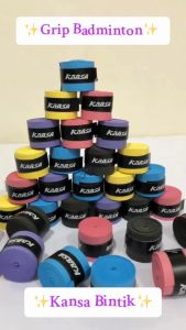 Grip Raket Badminton Karet Kansa Anti Slip