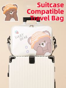 LEYUEMAO | Large Capacity Trolley-Sleeve Handbag Travel Luggage Bag