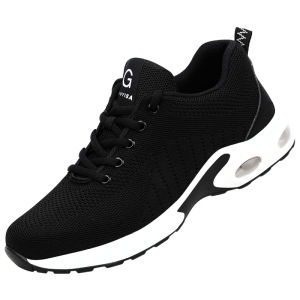 GUYISA | Puncture Proof Shockproof Summer Breathable Steel Toed Safety Shoes