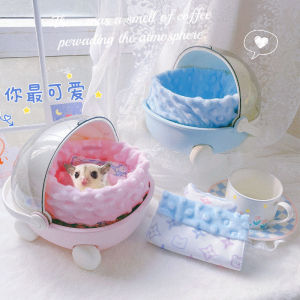 ที่รองนอนแบบหนาสำหรับสุนัขและแมว ที่รองนอนแบบขนแกะสำหรับฤดูหนาว ที่รองนอนแบบทรงกลมสำหรับสัตว์เลี้ยง ที่รองนอนแบบอเนกประสงค์สำหรับสัตว์เลี้ยง