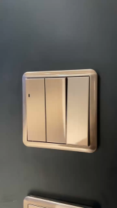 ARCHITECH Saklar dan Stop Kontak DYNAMIC BROWN A23 Series All Varian