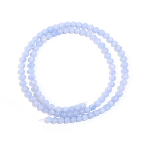 Ánh Sáng Mã Não Tím Hạt Đá Tự Nhiên 4/6/8/10/12 Mm Vòng Không Gian Siêu Tốc Hạt Cho DIY Trang Sức Làm Vòng Tay Dây Chuyền Phụ Kiện