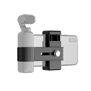 Puluz ที่หนีบยึดสมาร์ทโฟน1/4นิ้วขายึดสำหรับ DJI OSMO Pocket 2 & อุปกรณ์ยึดแบบหนีบโทรศัพท์