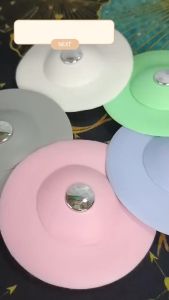 Penutup Wastafel Smartchoice Penutup saluran air silicone/Bathtub drain sink water stopper UFO1688