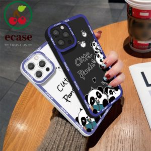 เคสสำหรับ OPPO A31 2020เคสโทรศัพท์สำหรับชายหญิงการ์ตูนหมีแพนด้าเคสกันกระแทกฝาหลังแบบนุ่ม