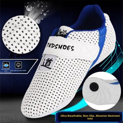 GINGPAI | Breathable Training Shoes for Taekwondo Wushu Boxing Rubber Soft Sole