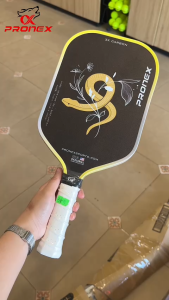[Pronex] Vợt Pickleball MINI SNAKE Carbon 3K 16mm – Thiết kế hiện đại (Kèm Túi Đựng và Quấn Cát Vợt)