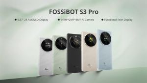 FOSSiBOT S3 PRO Smartphone Android 14 6.67" AMOLED Display Helio G85 6GB RAM+128GB ROM Mobile 64MP Main Camera NFC Cell Phone