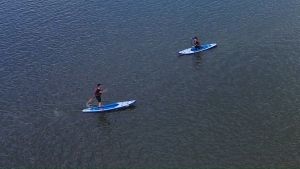 Sup แผ่นบอร์ดขาตั้ง อะลูมิเนียมอัลลอย ยืดหดได้ สุขสิ่งสำคัญสำหรับเล่นเซิร์ฟบอร์ด