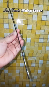 17KM 26/32cm Stainless Steel Long Handle Mixing Spoon Tea Coffee Ice Cream Dessert Spoons for Kitchen Bar