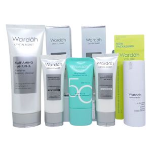 (Best Seller) PAKET WARDAH CRYSTAL SECRET NEW FLEK HITAM MEMBANDEL/ WARDAH Skincare Glow/ Wardah Ori/ COD Wardah Paket Skincare