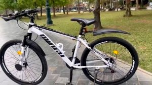 xe đạp thể thao địa hình mingu có giảm sóc xe đạp leo núi 26inh 21 tốc độ