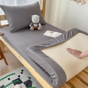 Dormitory Use Fitted Sheet Protection 3-Piece Set