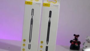 Bút cảm ứng điện dung 2 trong 1 Baseus ACPCL Golden Cudgel Capacitive Stylus Pen